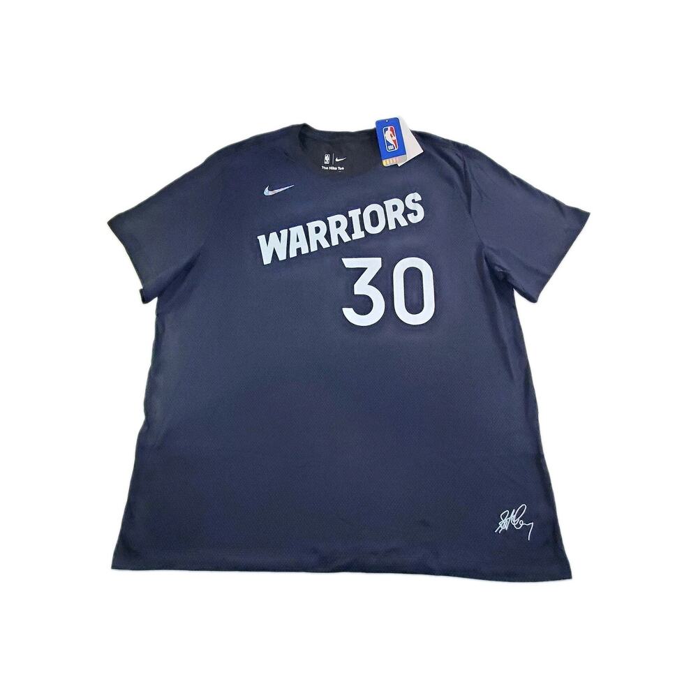 Nike Size XXL NBA Stephen Curry Golden State Warriors MVP Diamond Edition Shirt